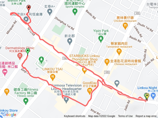 雨夜晚的散散步