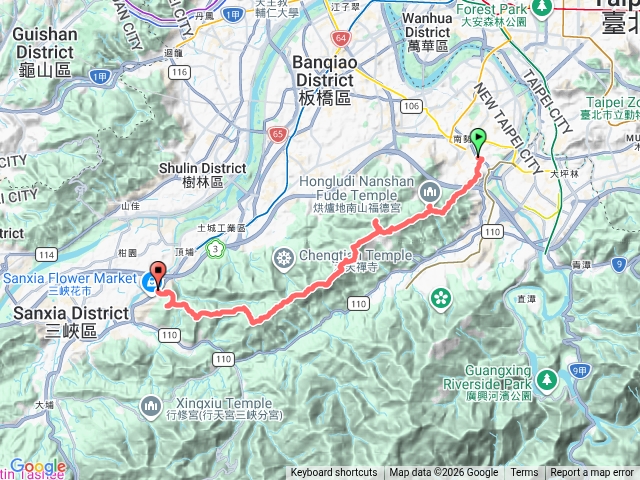 2026.03.15｜天上山大縱走！中和景新街徒步至三峽長壽山！預覽圖