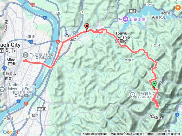 20251009南隘勇(南長城)古道→八達嶺(龍骨)古道→綠色古道  O型縱走