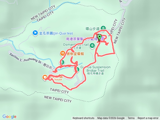 南港茶葉製作所步道