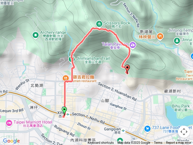 金面山剪刀石步道
