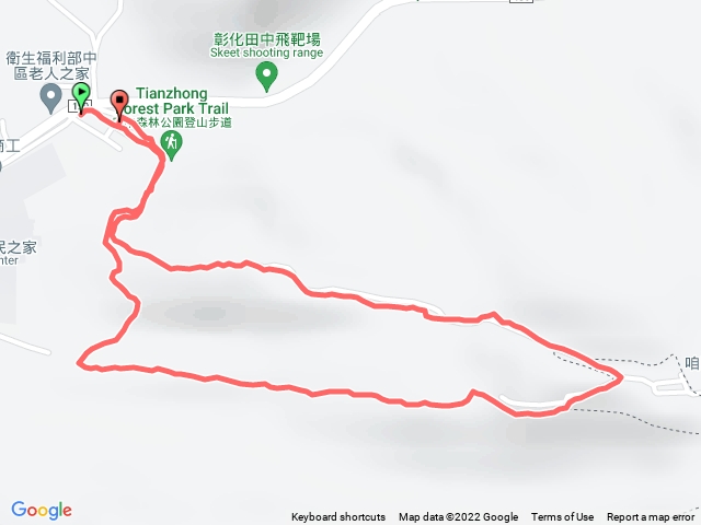 田中森林步道試行
