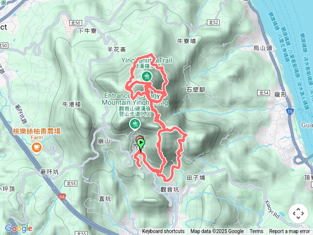1140602小北插登硬漢嶺+北橫繞一圈