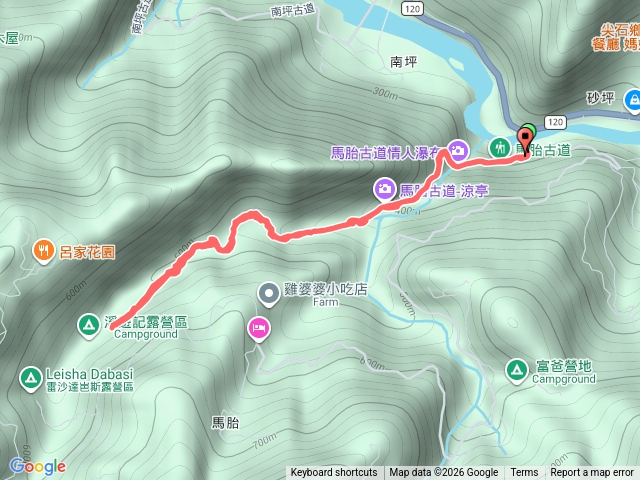 馬胎古道新步道預覽圖