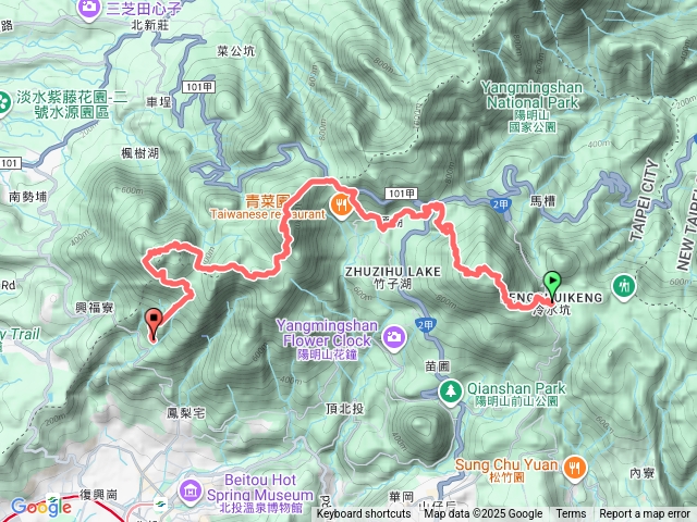 20250824-冷清縱走（冷水坑～清天宮登山口）-挑戰四大魔王路線預覽圖