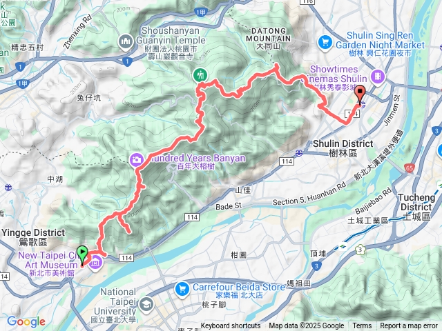 鶯樹縱走預覽圖