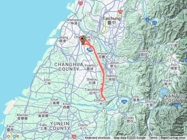 八卦山、橫山、松柏嶺山、崩崁山、十二分埔山、坑子內山預覽圖