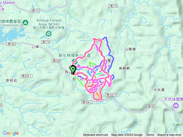 中興大學新化林場後山步道(未完)預覽圖