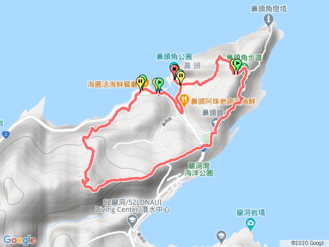 新北瑞芳海園古道-鼻頭角稜谷步道O型環走