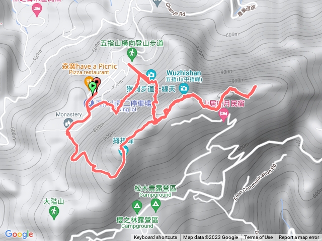 新竹五指山五指連峰