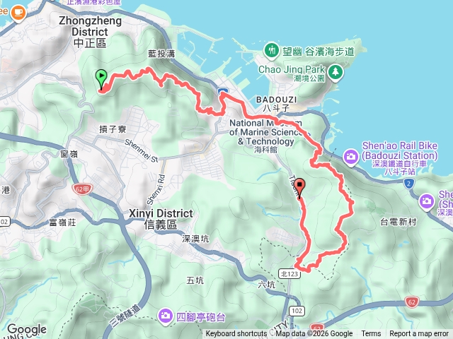 槓子寮山深澳山