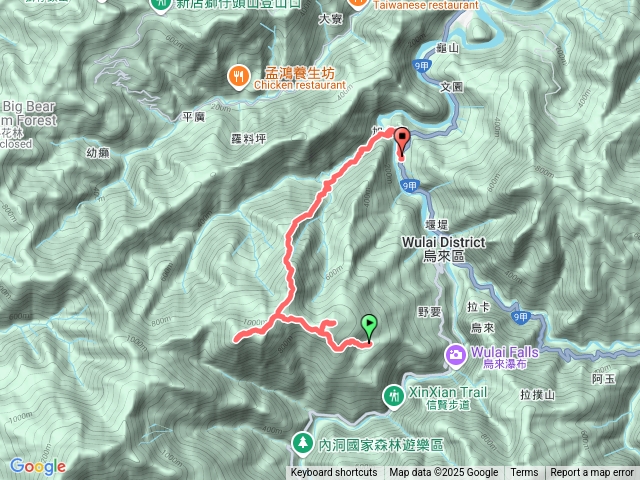 20250730烏來三山下紅河谷