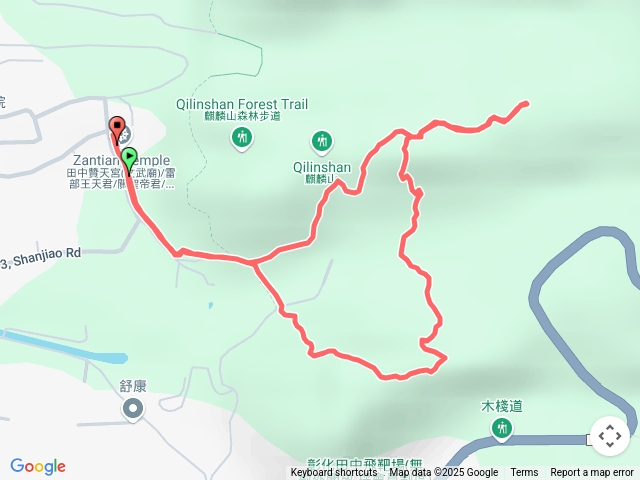 贊天宮-0K-休息平台-三叉山—猴板凳-相思台