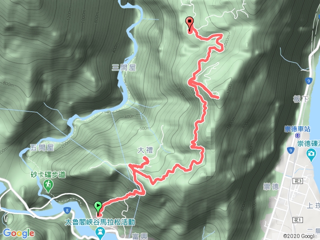 大同、大禮、立霧山