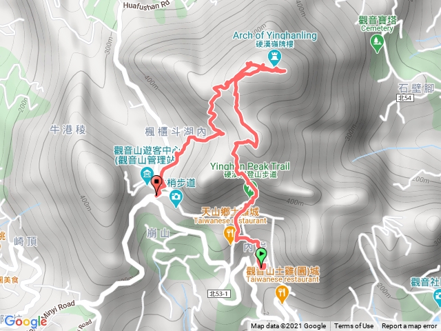 硬漢嶺步道 觀音山
