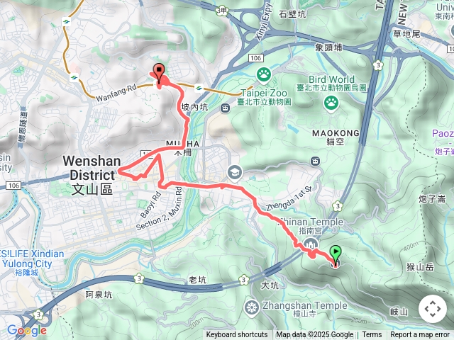 【任務二】2025臺北大縱走臺北大縱走第七段：世界山莊至飛龍步道政大後山20250601181057