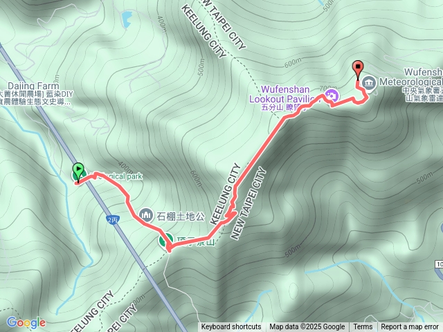 暖東舊道(十分古道)-五分山