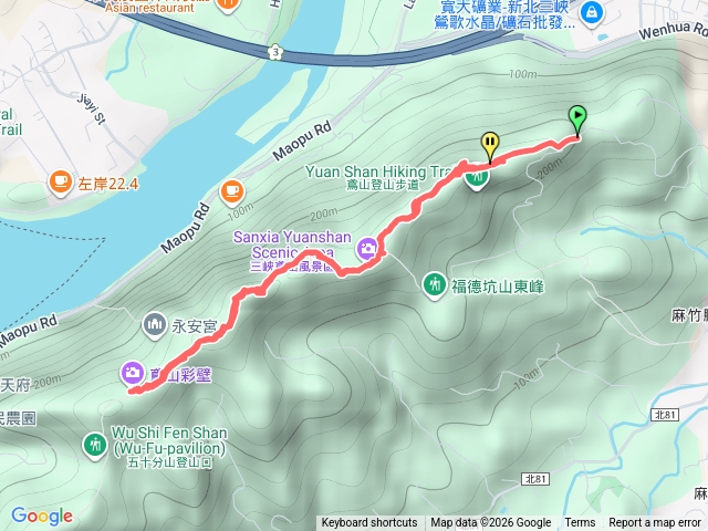 三峽區鳶山健行預覽圖