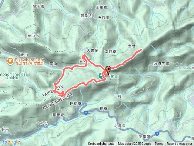 筆架山來回+二格山O型