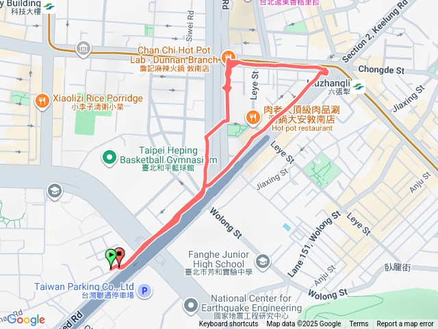 台大到敦化和平路口