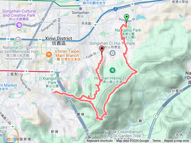 南港山-四獸山連走（越冷人越多）