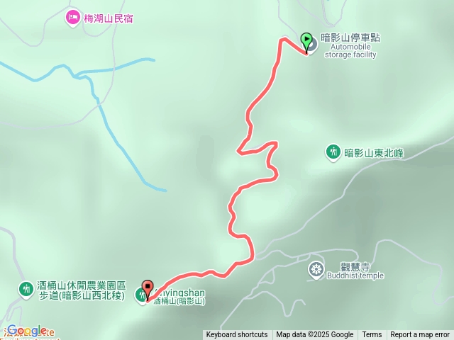 暗影山(北稜線)