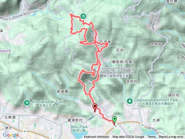 碧山巖_忠勇山_大崙頭_內湖預覽圖