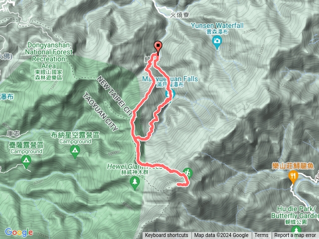 20240803-北插天山（第45刷）-中拉路線-天德巷起登