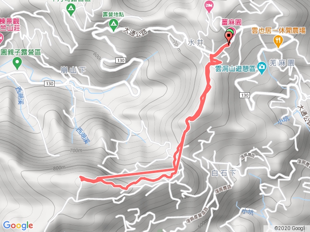 關刀山古道