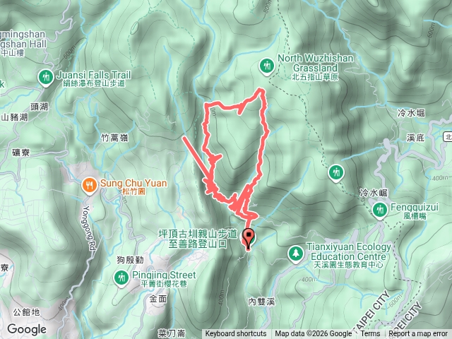 荷蘭古道坪頂古圳