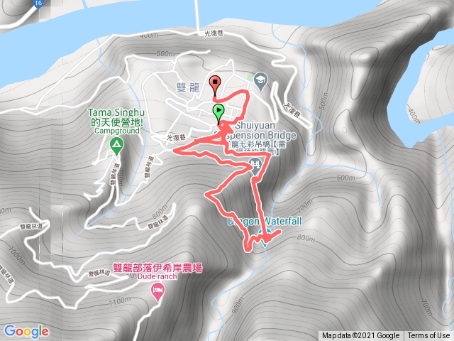 2020-07-25 南投 雙龍瀑布 (依希岸天時棧道-七彩吊橋-水圳步道) 