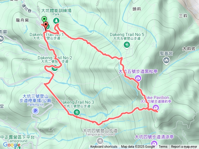 大坑3上1下頭嵙山預覽圖