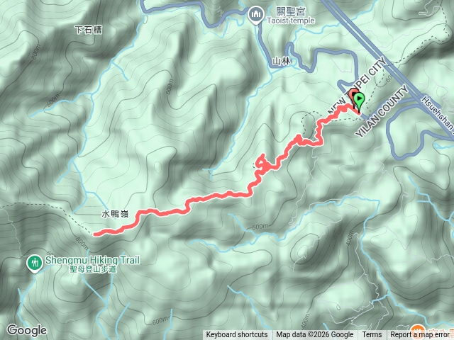 三角崙山（石牌縣界公園起登）預覽圖