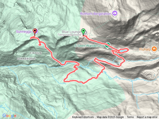 策馬特五湖健行