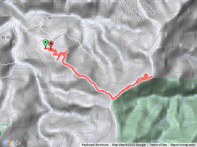 鹿林山 比涼山