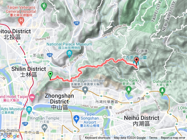 台北大縱走第五段老地方碧山巖（頡240723