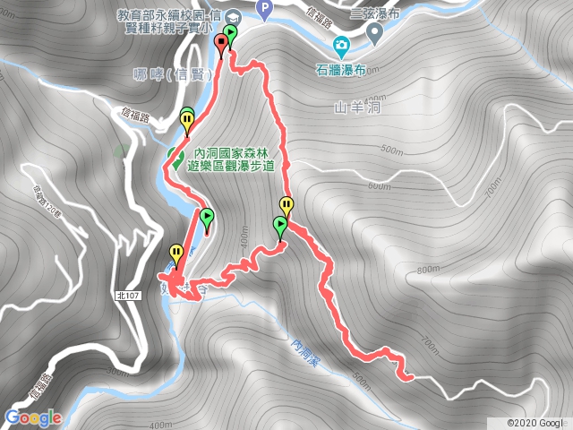 信賢登內洞林道