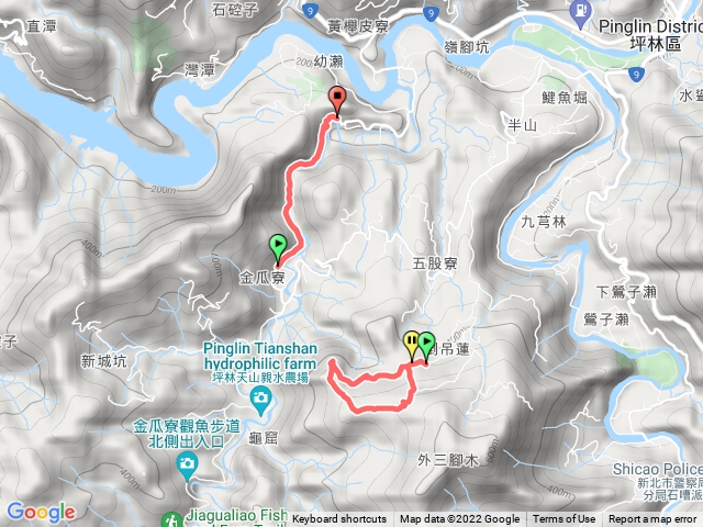 油杉步道 倒吊蓮山