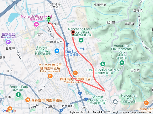 南崁溪與桃林鐵道