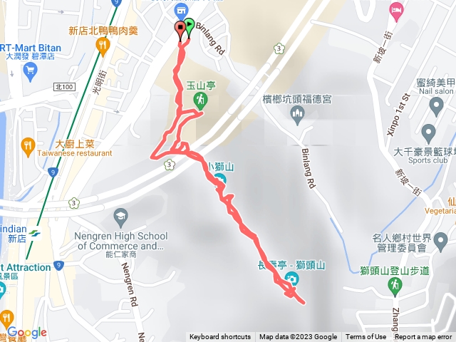 新店區獅頭山步道