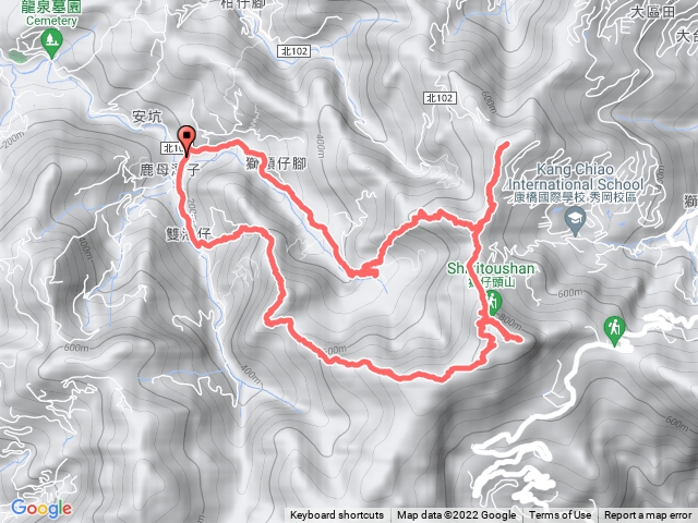 2022.04.09鹿母潭山、獅仔頭山前峰、獅仔頭山、大丘田山、粽串尖O型