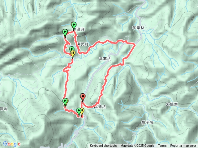 平溪東勢格茶販.芊蓁坑.咸豐嶺、高德坑古道O型