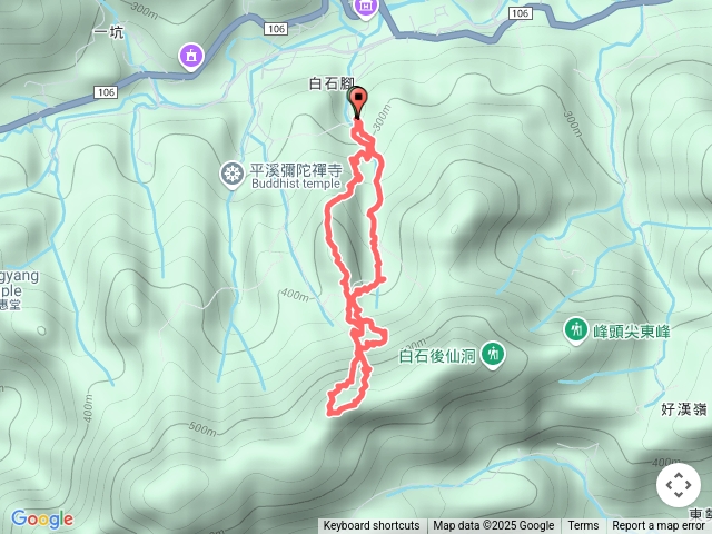 忘憂古道上峰頭尖龍脊O走