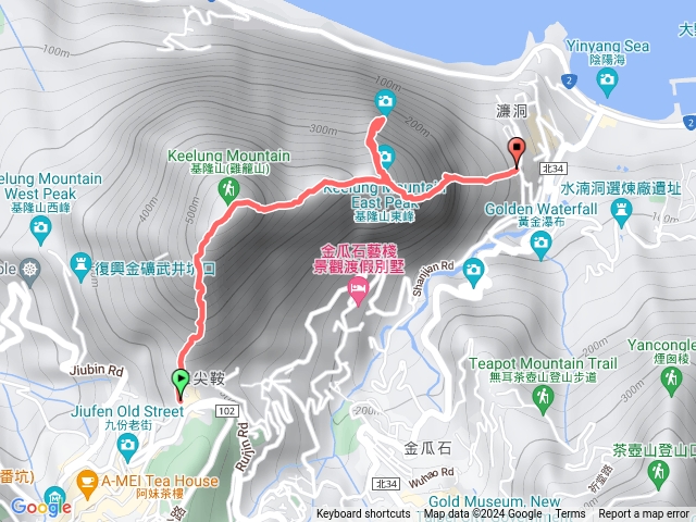 基隆山-基隆山東峰-勇士岩預覽圖