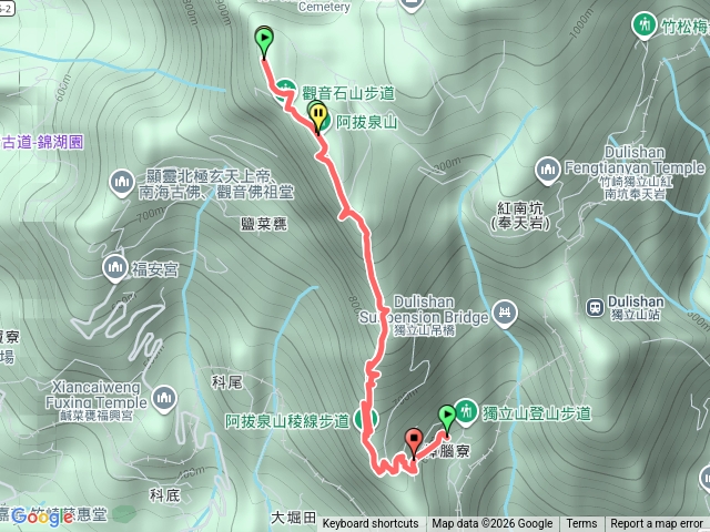 阿拔泉山&觀音石山步道預覽圖
