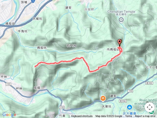 石門內尖山-十八羅漢岩-成福山