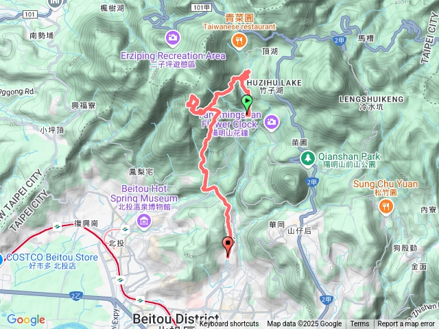 20250218竹子湖中正山小屯山