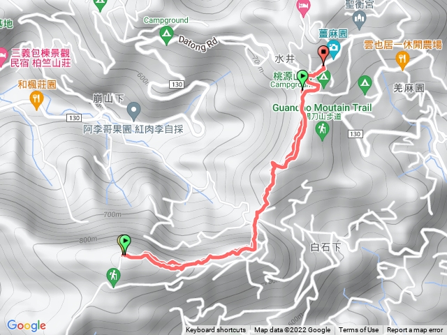 關刀山 出關古道