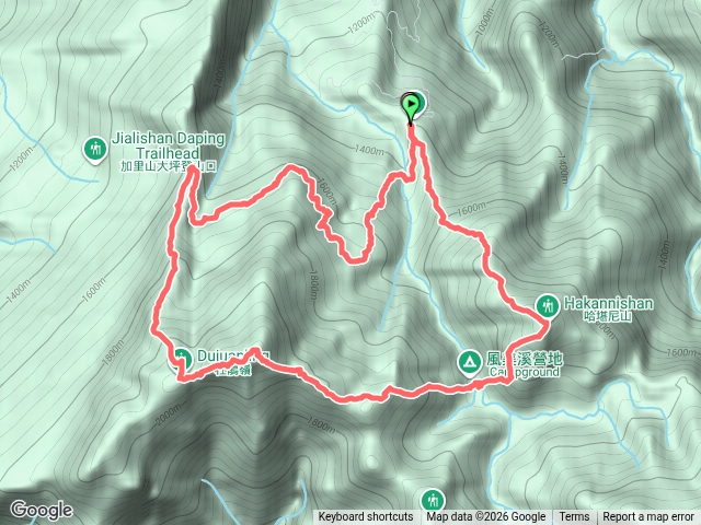 南庄_哈勘尼山+加里山+杜鵑嶺預覽圖