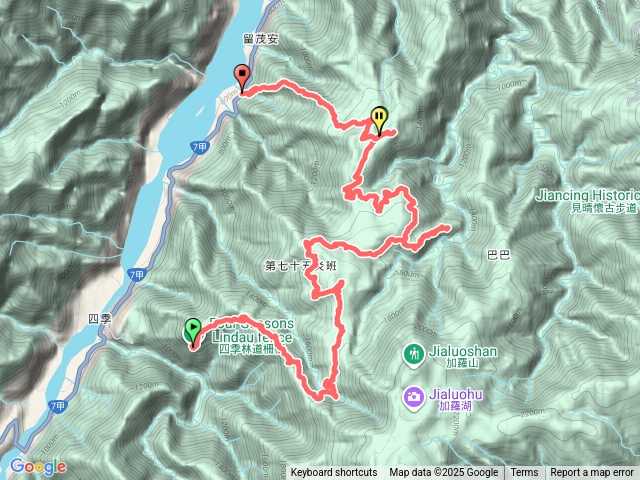 四神湯縱走預覽圖